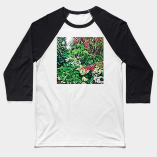 Conservatory garden 1 by Jo Reitze Baseball T-Shirt